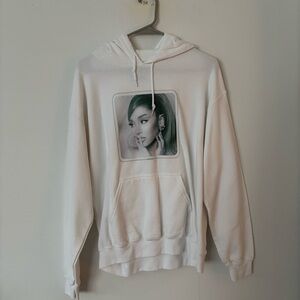 ariana grande positions album white & green hoodie sweatshirt🤍